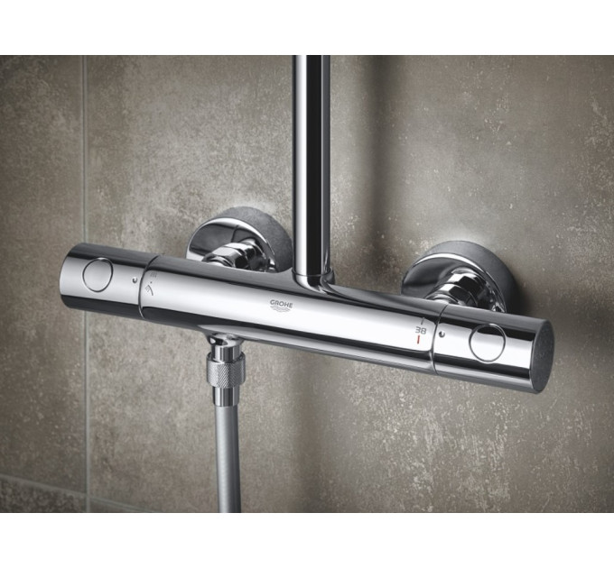 Душова система з термостатом Grohe Tempesta Cosmopolitan System 250 Cubе (26689000)