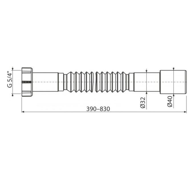 Гофра AlcaPlast A750